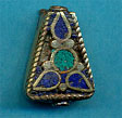 Brass trapezoid, lapis and turquoise.JPG