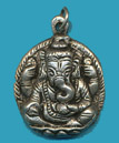 Ganesh Pendant Pewter