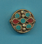 Seven Circle Turquoise and Coral