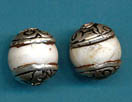Silver Capped Shell 12 mm